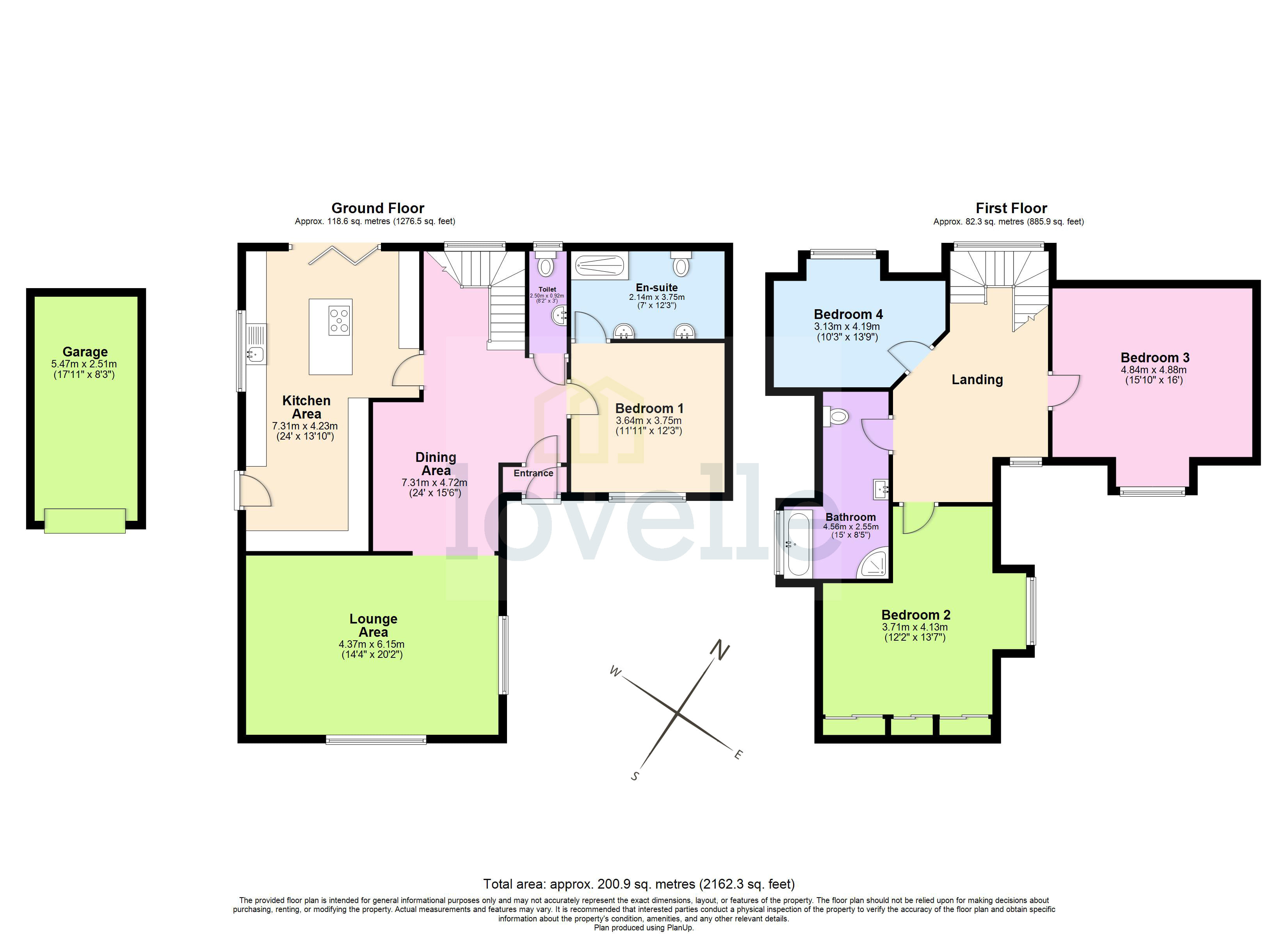 Hill Rise, Chapel Lane, Barnoldby Le Beck floorplan