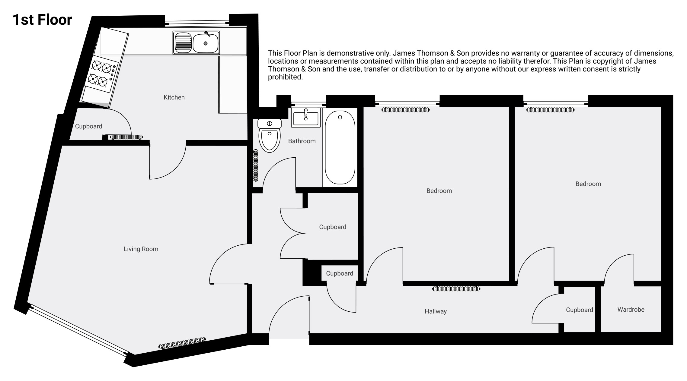 3, West Leven Street, Burntisland floorplan