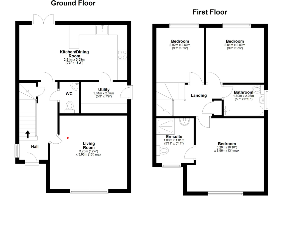 58, Chalk Hill Road, Houghton Le Spring floorplan