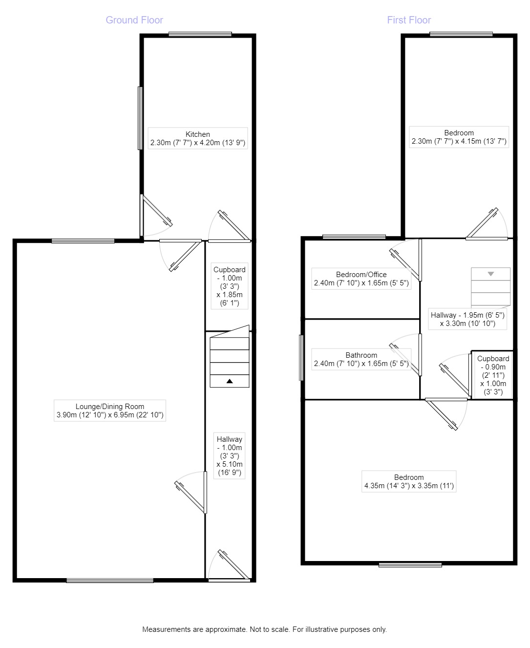 Villas Road, Belper floorplan