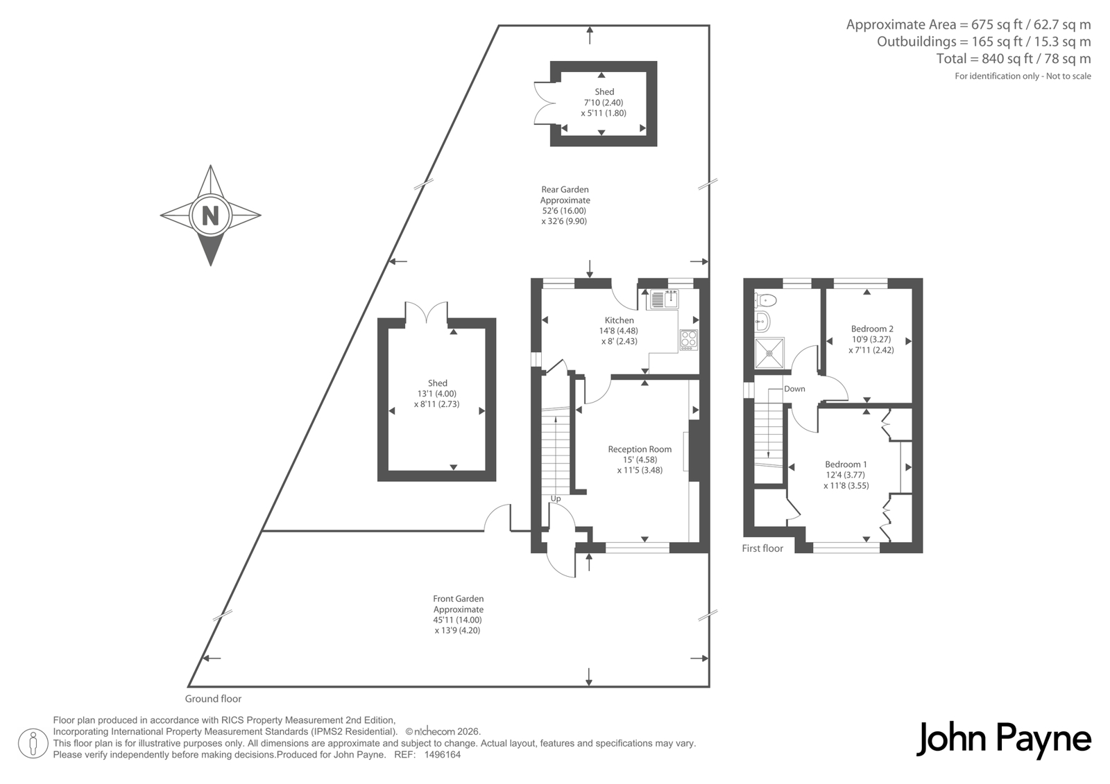 82, Middle Park Avenue, London floorplan