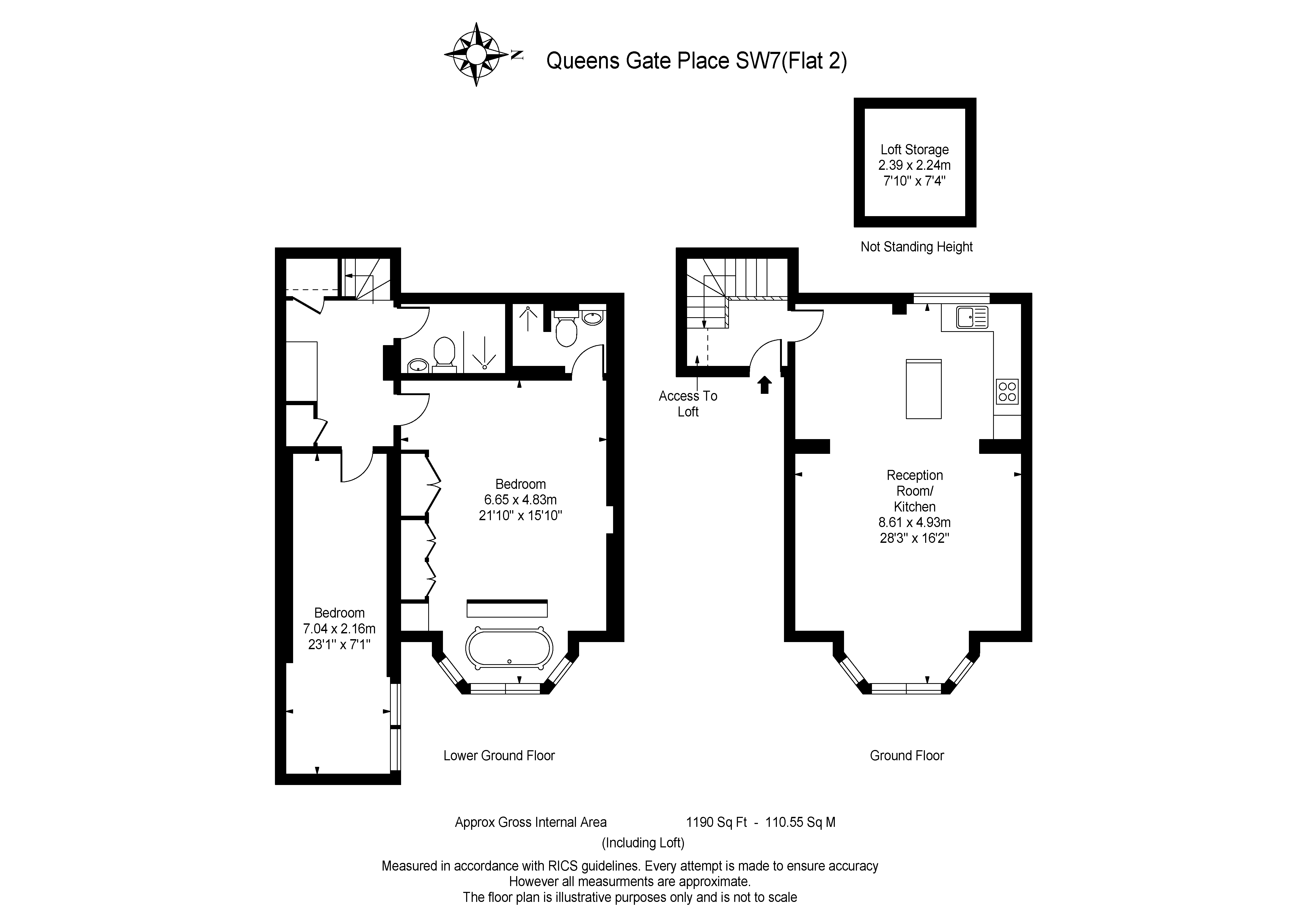 Queens Gate Place, South Kensington, London SW7, 2 bedroom flat for sale 61883806 PrimeLocation