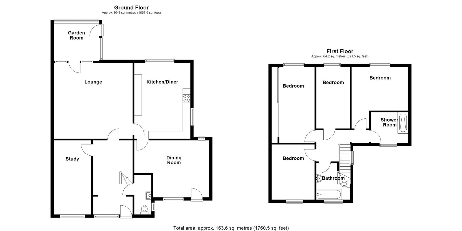 5, Meadow Croft, Birmingham floorplan