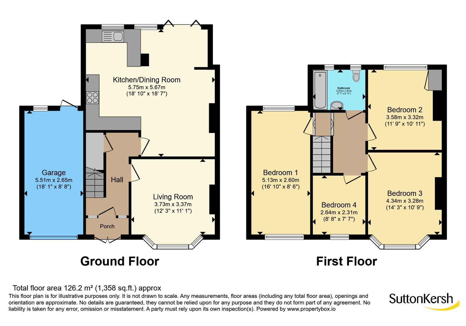 39, Whitehedge Road, Liverpool floorplan
