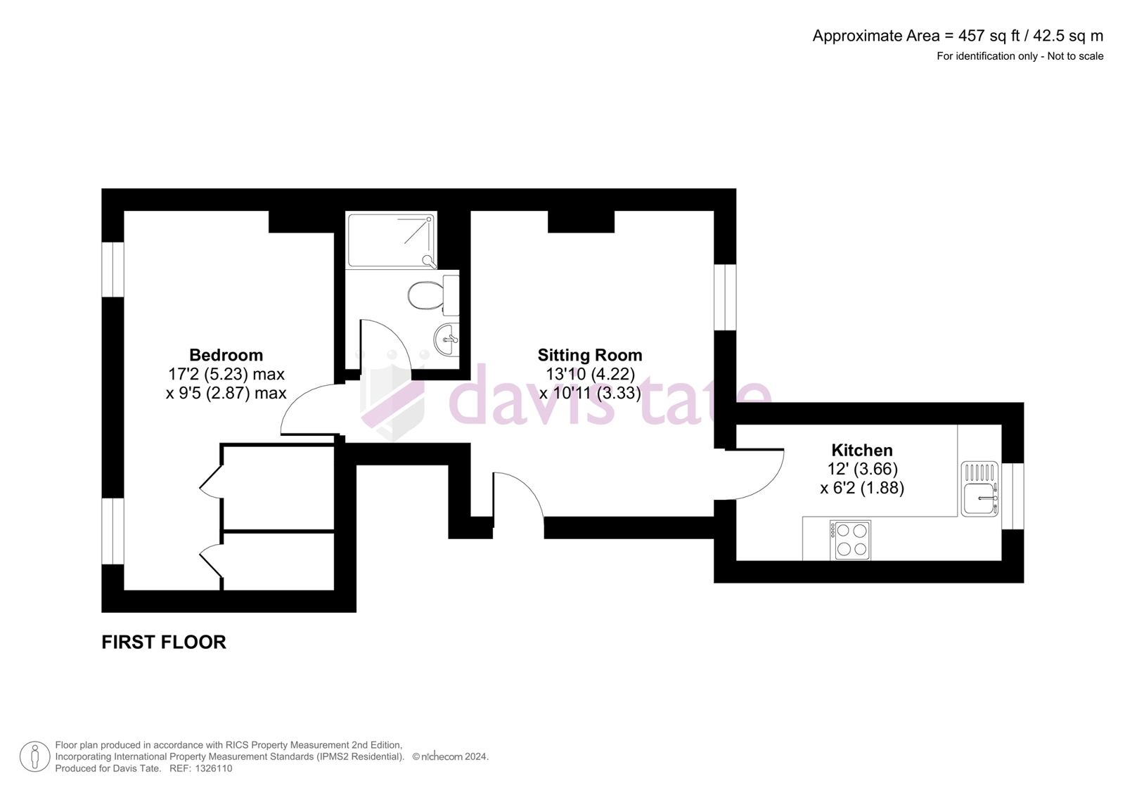 Flat 2, 52, High Street, Reading floorplan