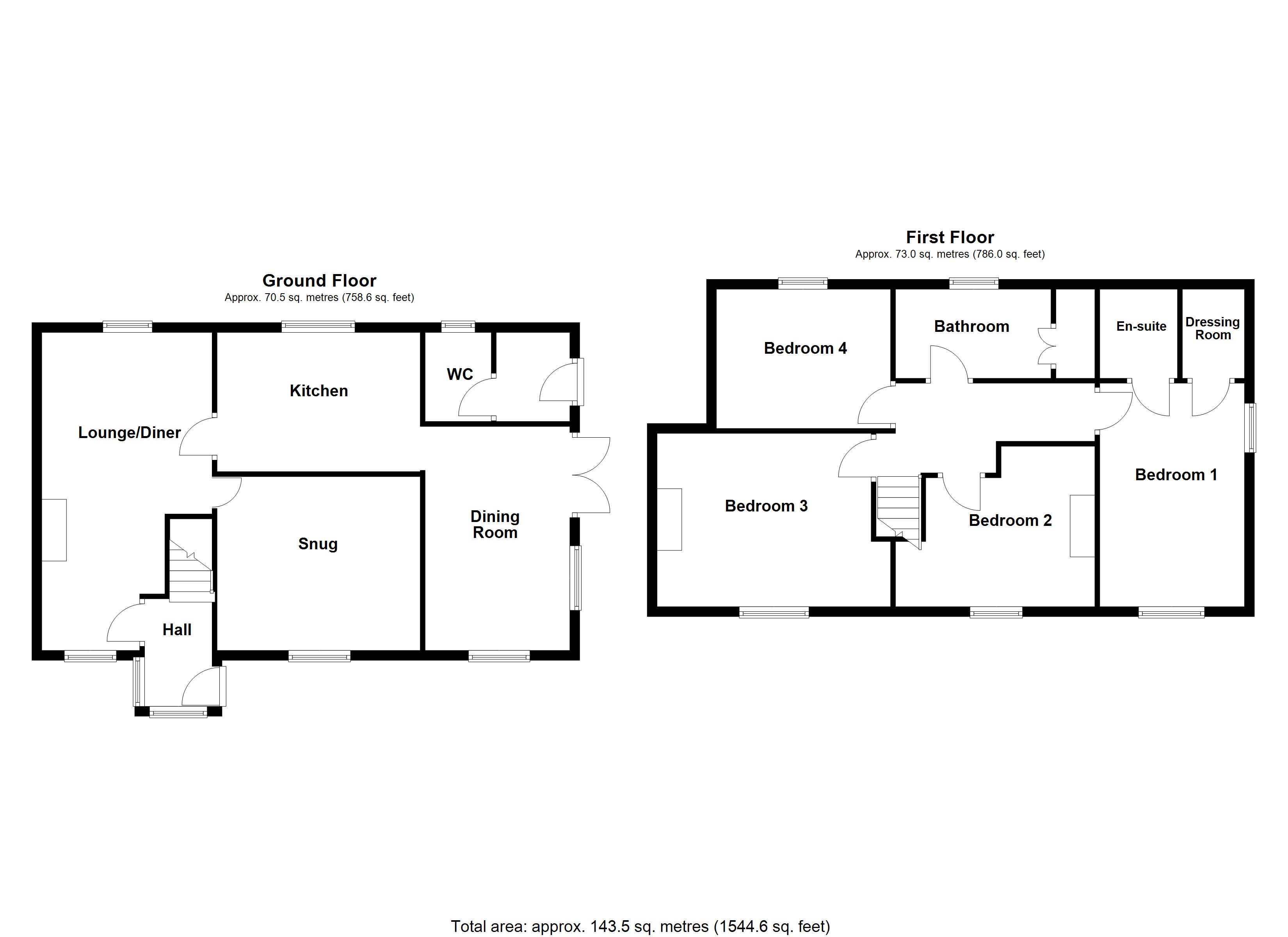 32, Chapel Lane, Sleaford floorplan