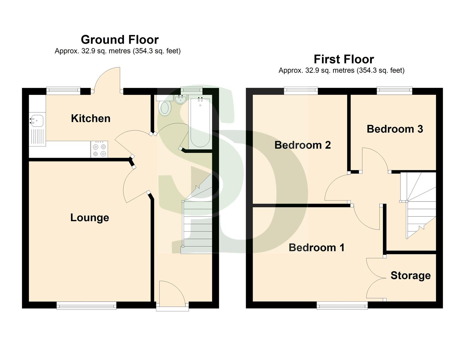 4, Goring Gardens, Dagenham floorplan