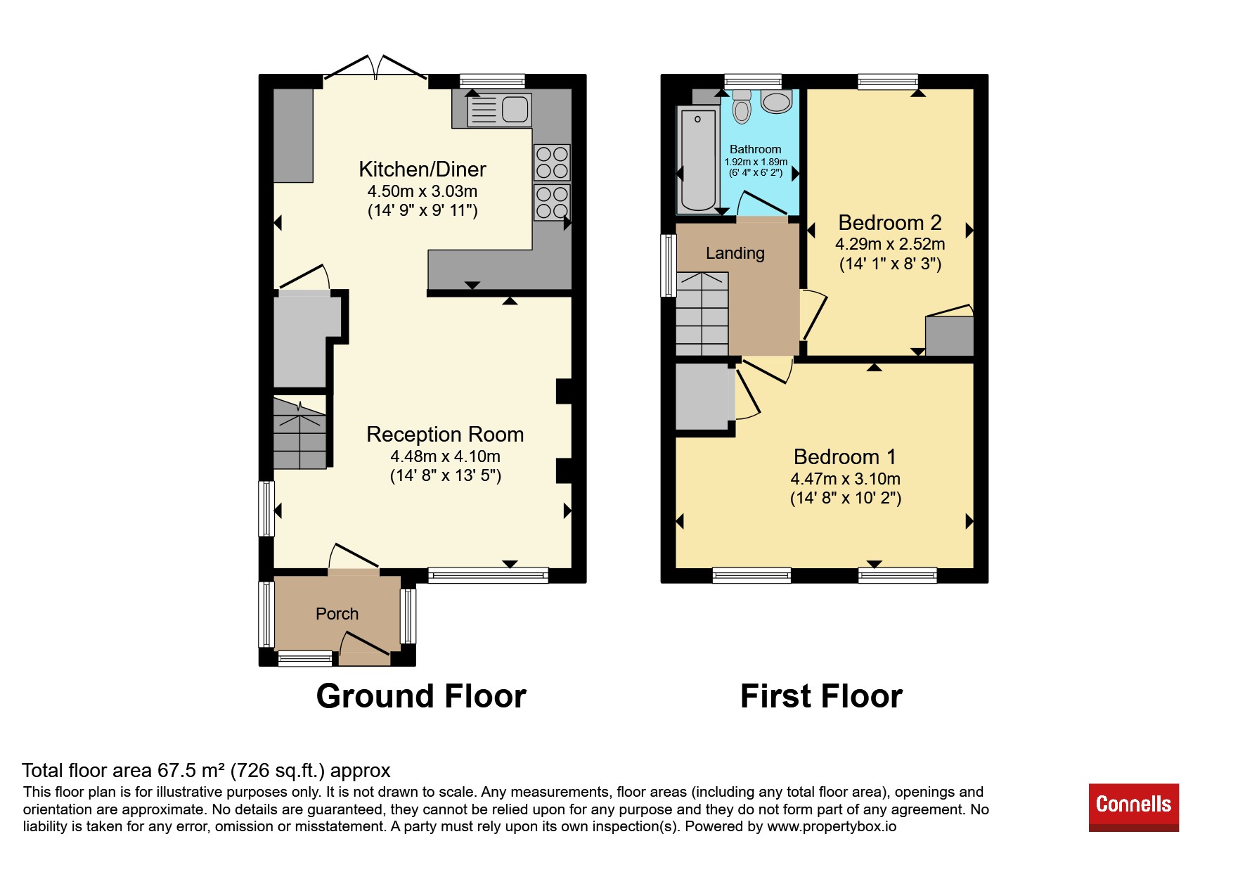 27, Summers Close, Plymouth floorplan
