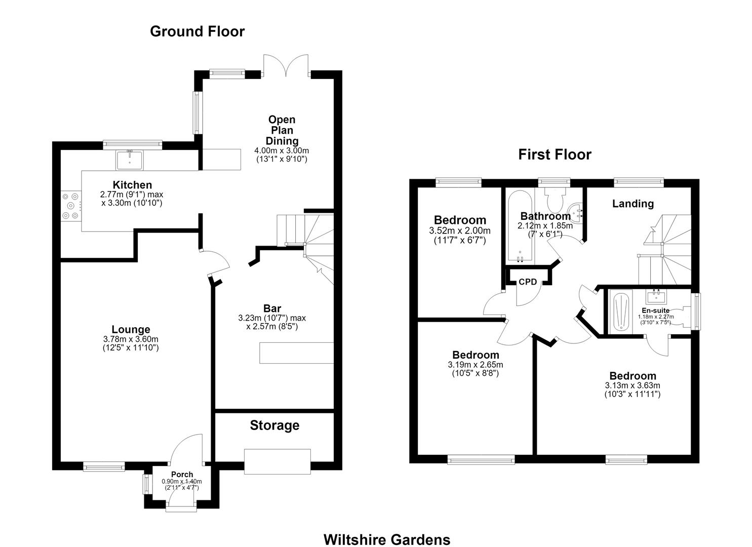 15, Wiltshire Gardens, Wallsend floorplan