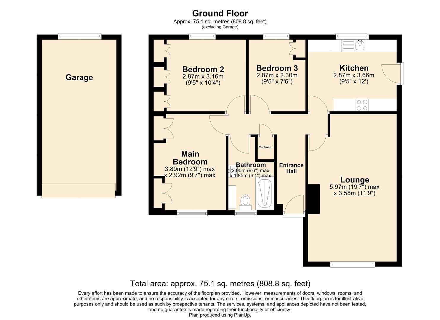 10, Saxon Walk, Mundford floorplan