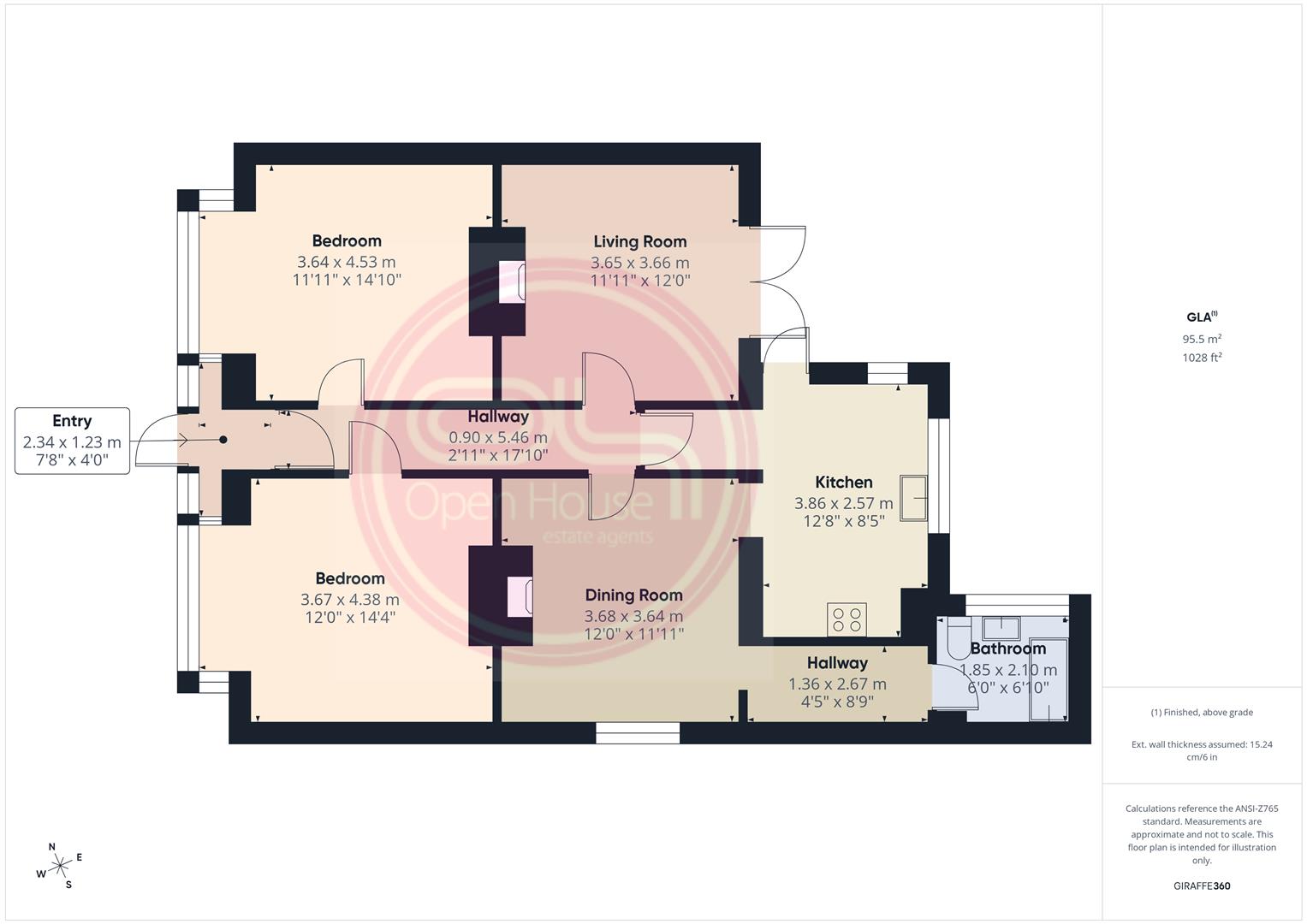 291, Lichfield Road, Burton-On-Trent floorplan