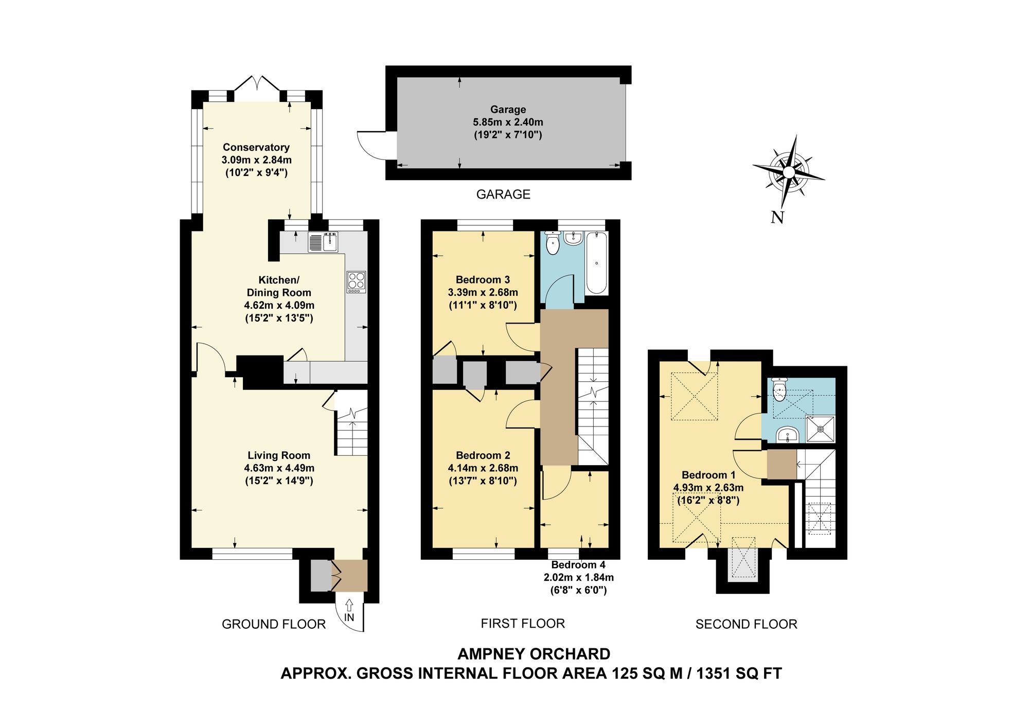 45 Ampney Orchard, Bampton floorplan