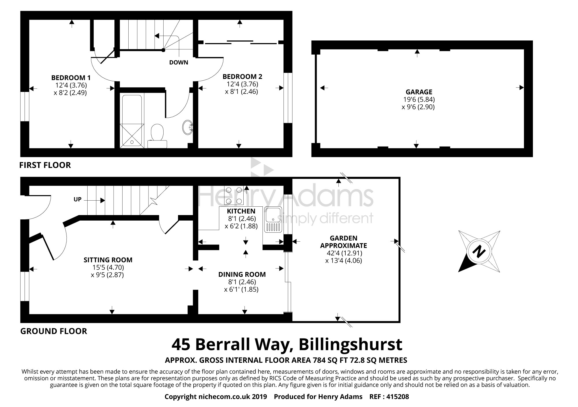 2 Bedrooms  for sale in Berrall Way, Billingshurst RH14