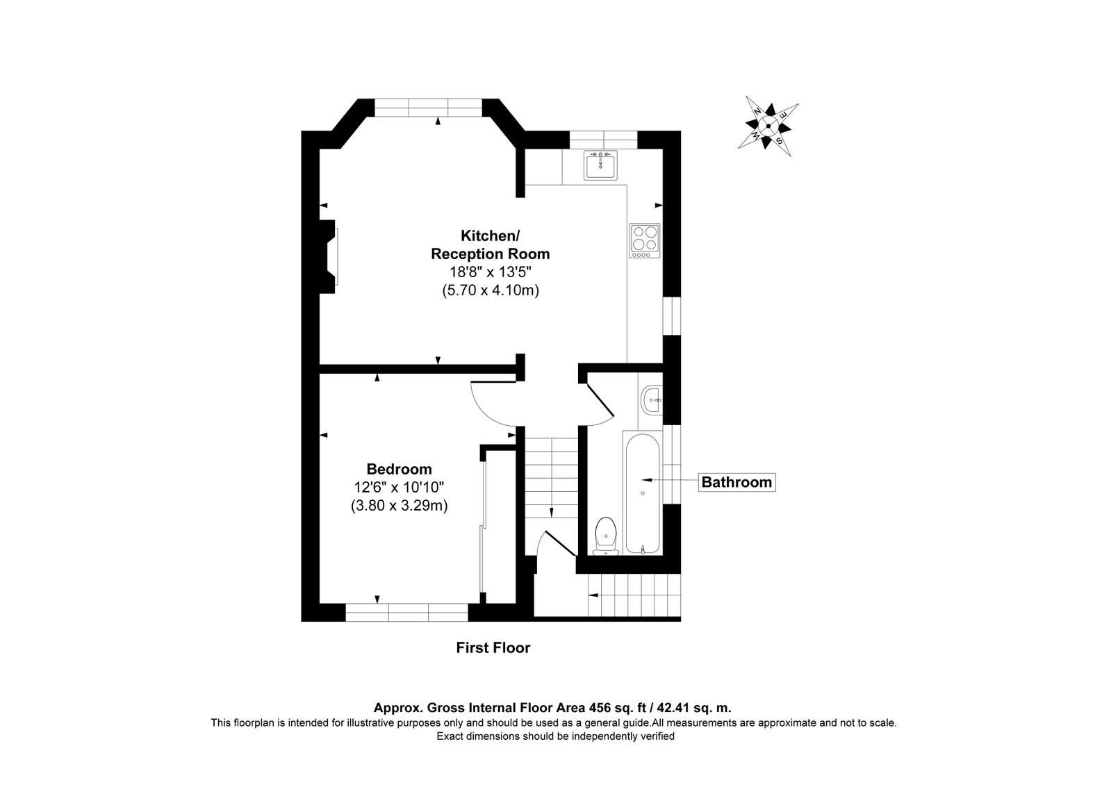 1a, Dartmouth Road, London floorplan