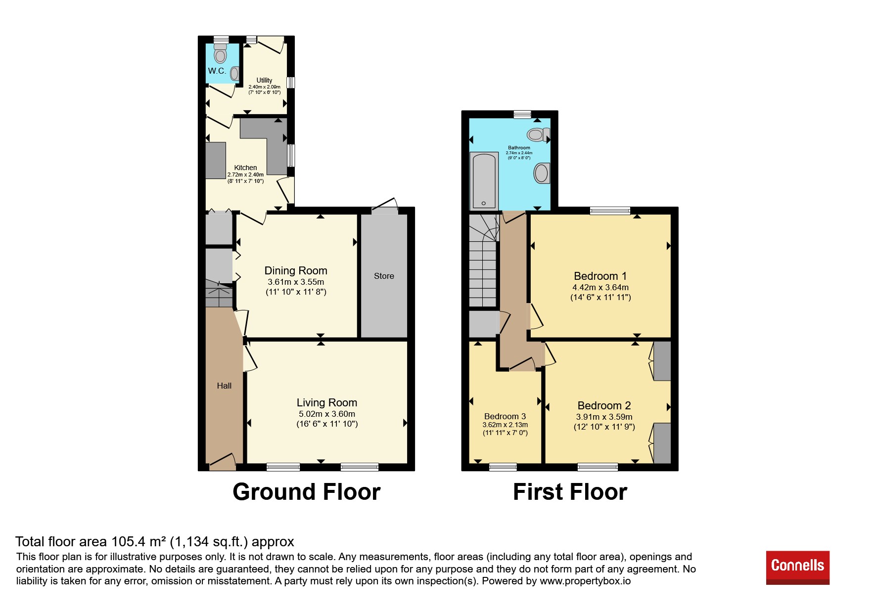 16, Belle Vue Road, Colchester floorplan