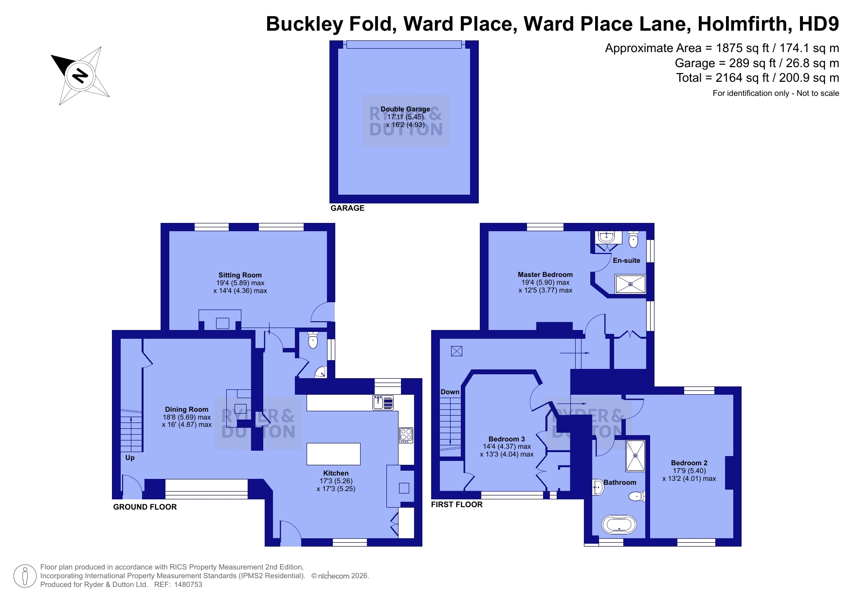 Buckley Fold,, Ward Place, Holmfirth floorplan
