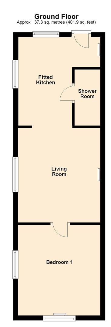 1 Bedrooms Flat to rent in High Town Road, Luton LU2