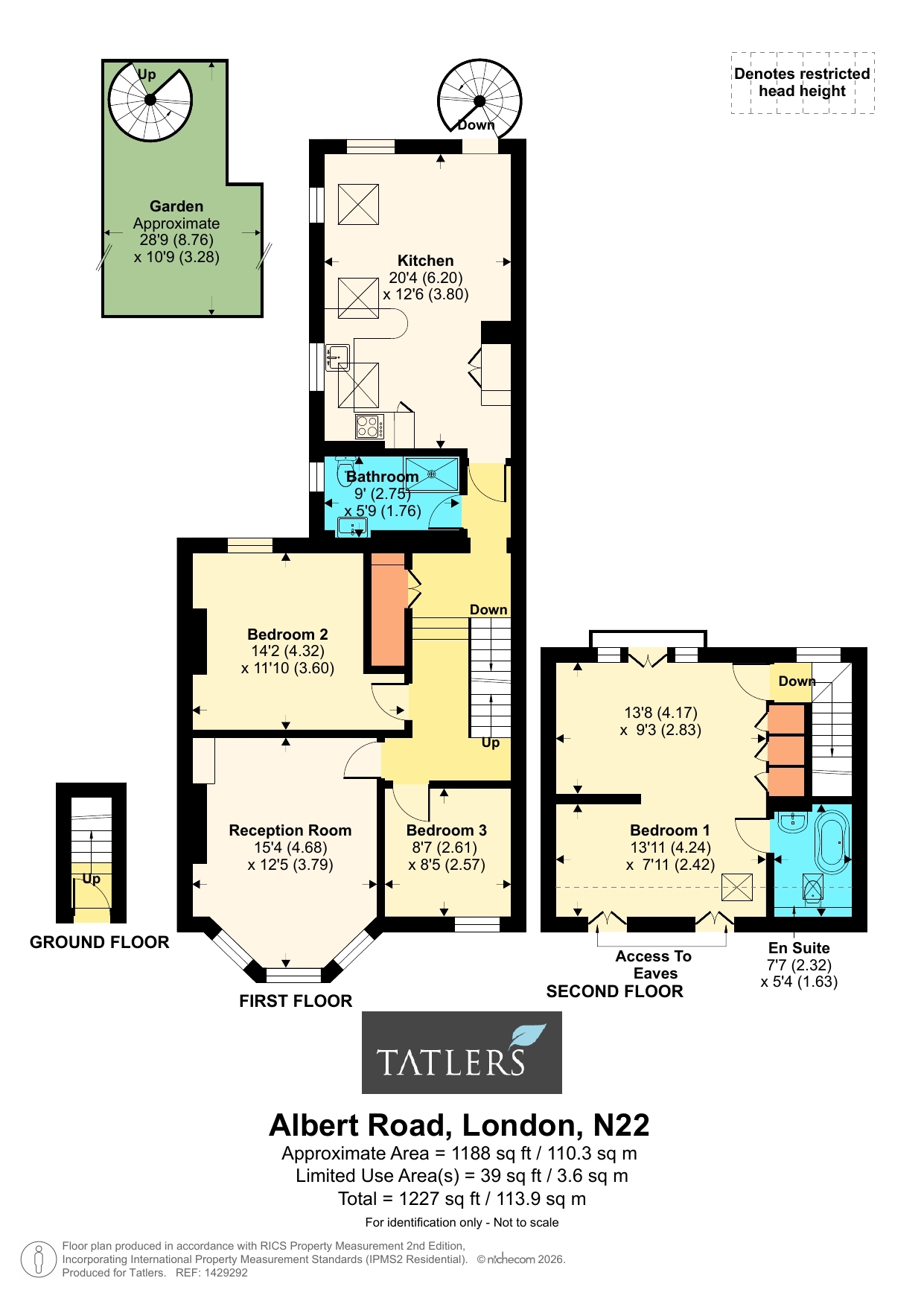 Albert Road, London floorplan