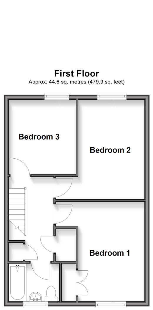 Patchdean, Brighton floorplan