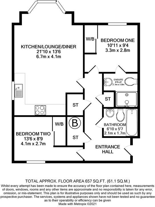 Newhaven Court, Nantwich CW5, 2 bedroom flat to rent 64173535