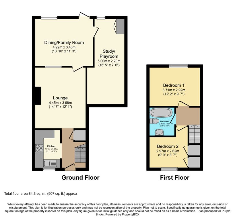 42, Conway Close, Eastleigh floorplan