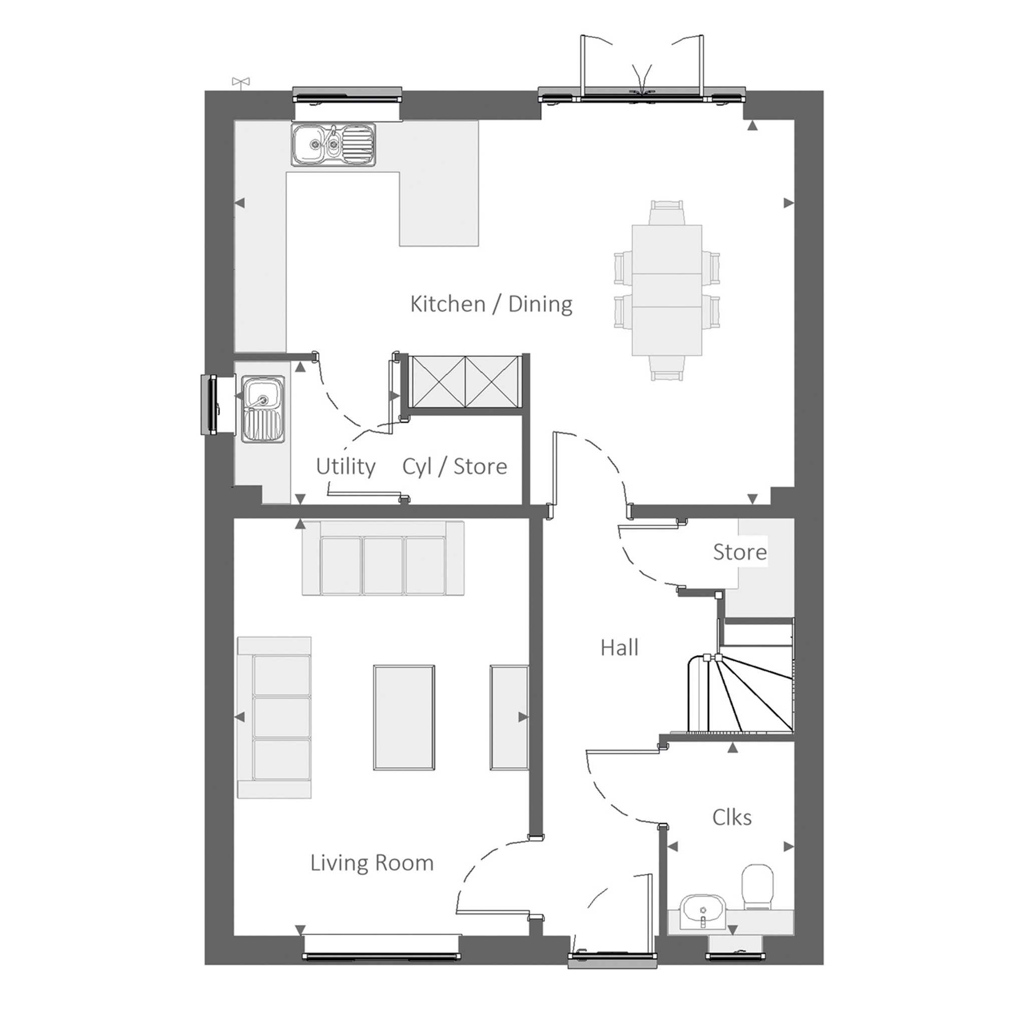 94, West Hope Grant's Road, Aldershot floorplan