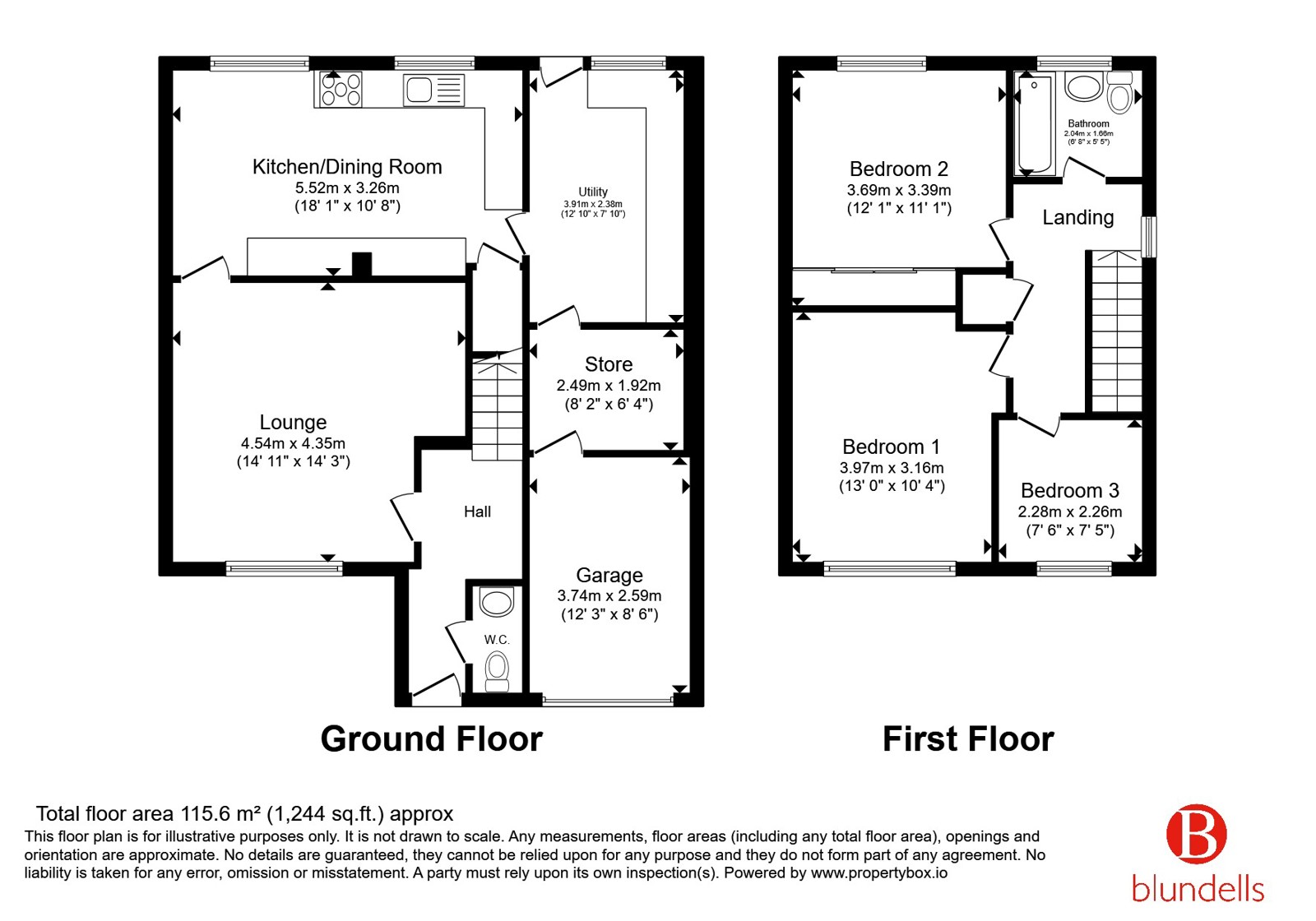 2, Hallview Road, Doncaster floorplan