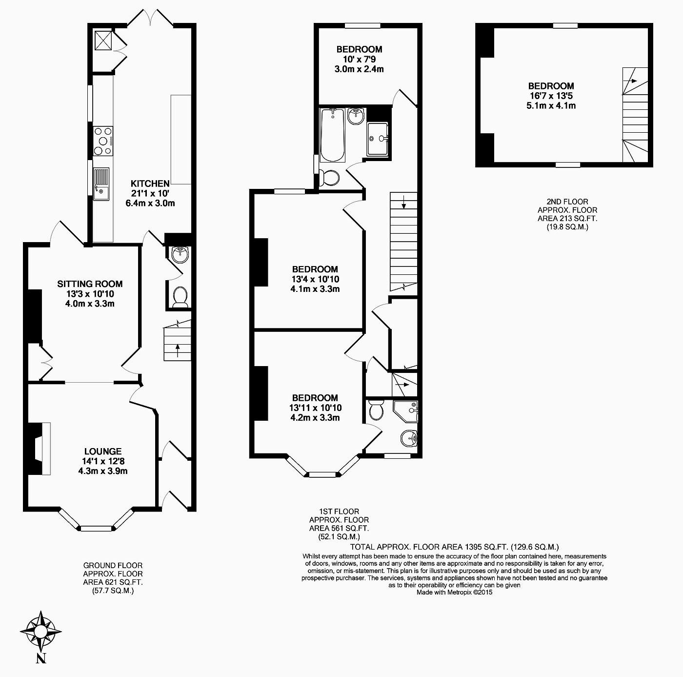 4 Bedrooms Terraced house to rent in Longfellow Avenue, Bath BA2