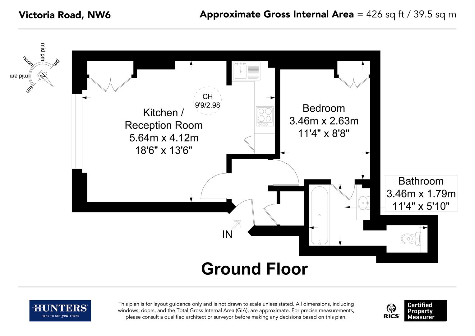 Victoria Road, London floorplan