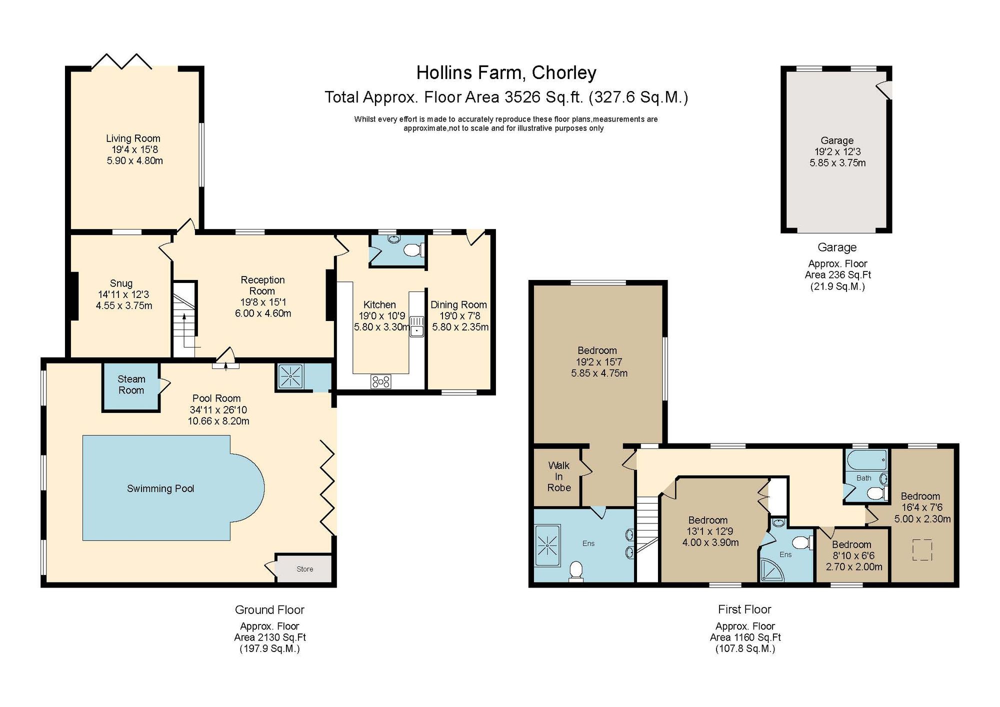 Hollins Farm Gough Lane, Preston floorplan