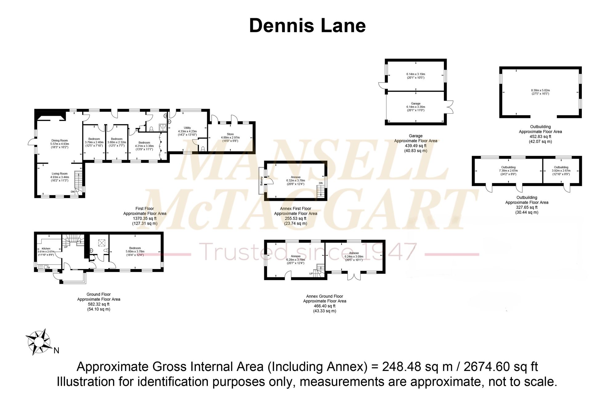 Upper Cowden Farm Dennis Lane, Mayfield floorplan