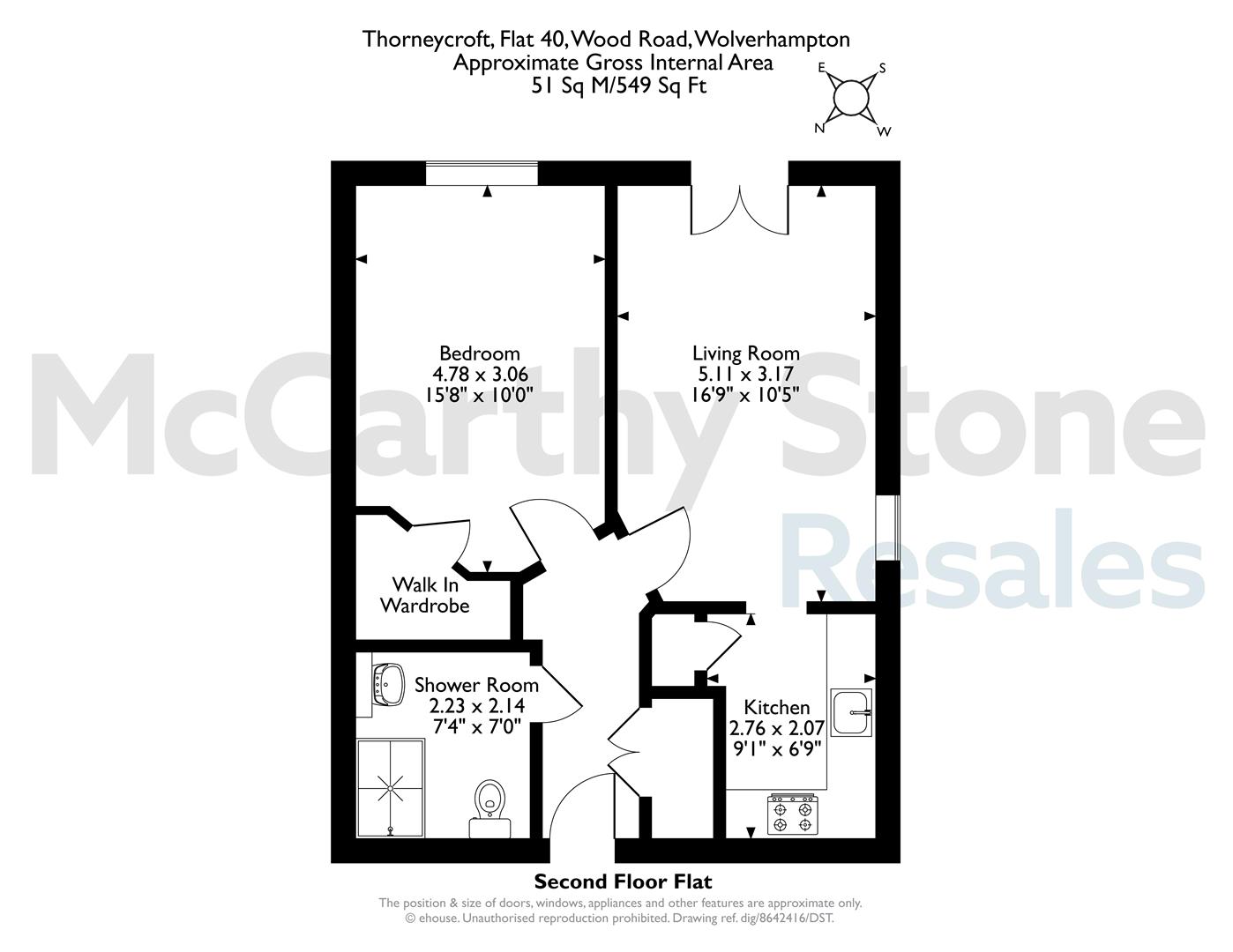 40 Thorneycroft, Wood Road, Wolverhampton floorplan