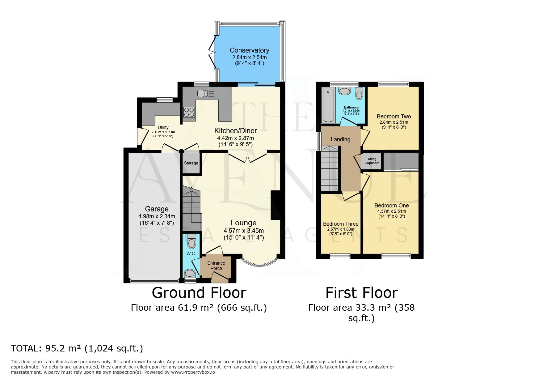 6, Campion Drive, Wolverhampton floorplan