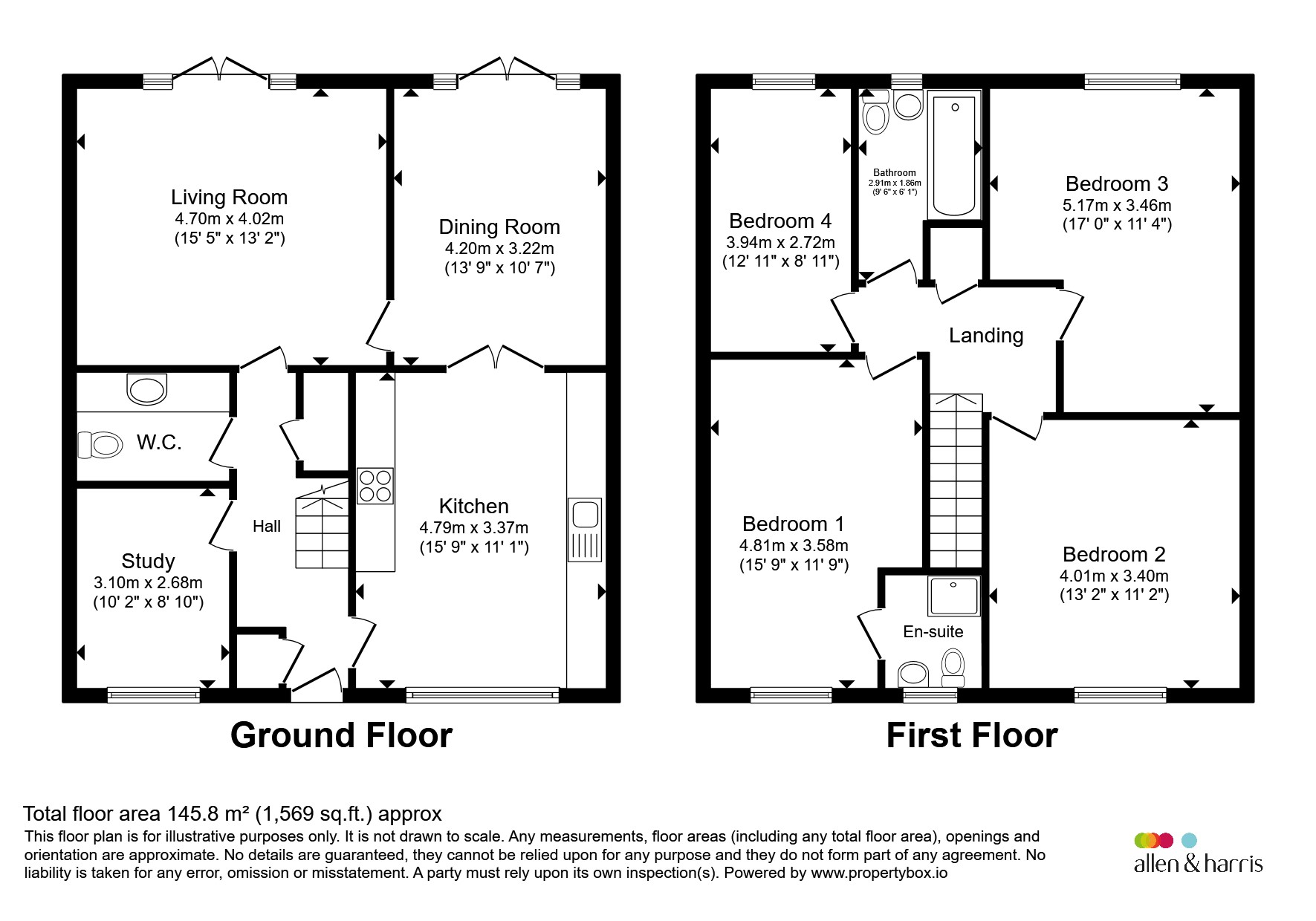 42, Ballingers, Shrivenham floorplan