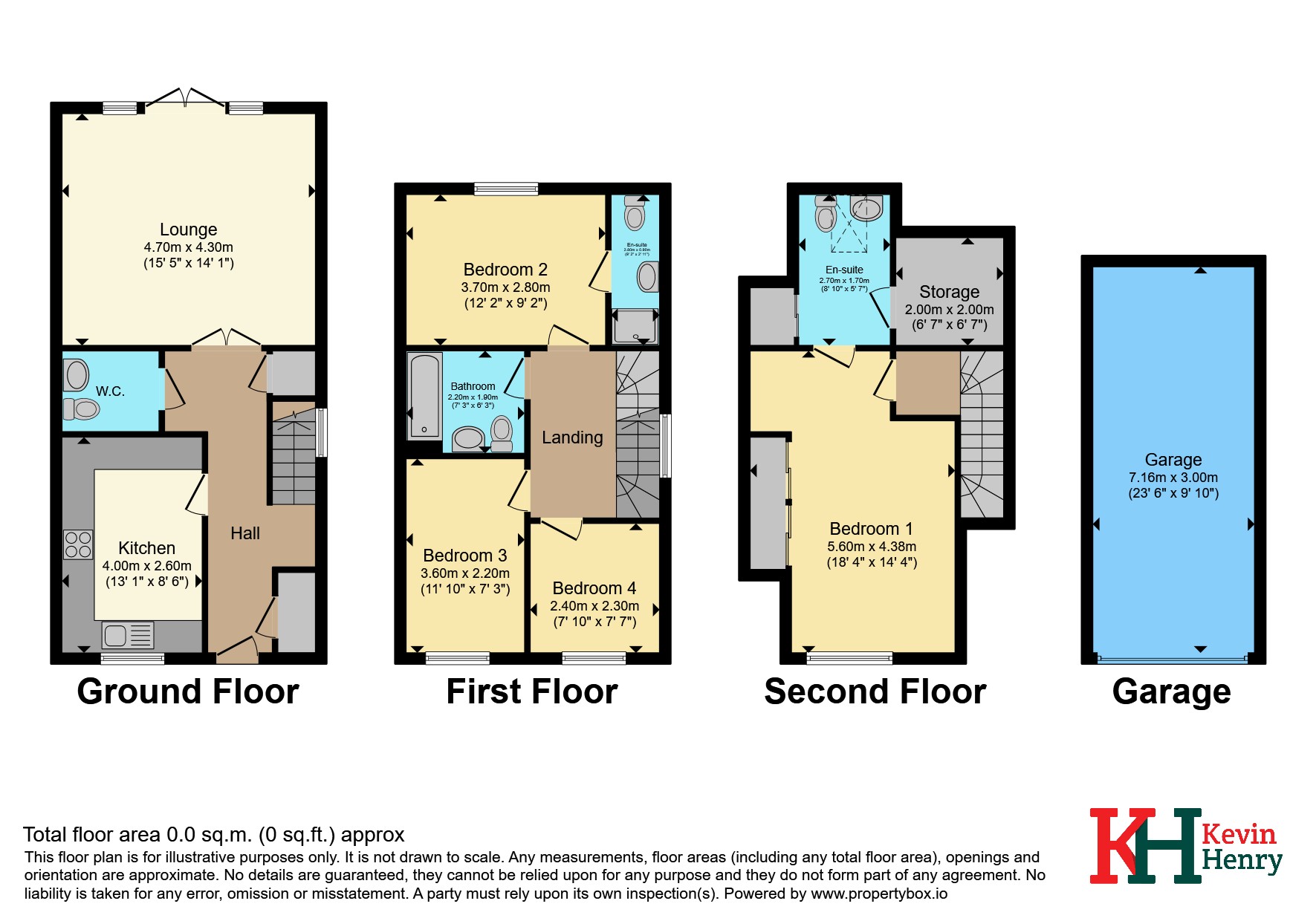 33, Leverett Way, Saffron Walden floorplan