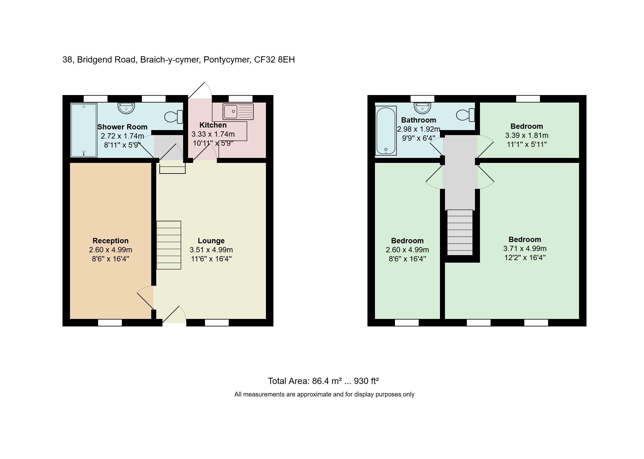 38 Bridgend Road, Bridgend floorplan