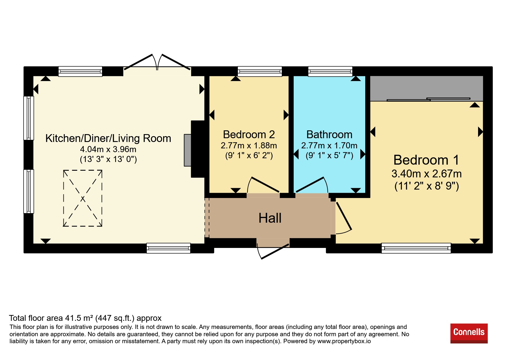 6, Central Avenue, Exeter floorplan