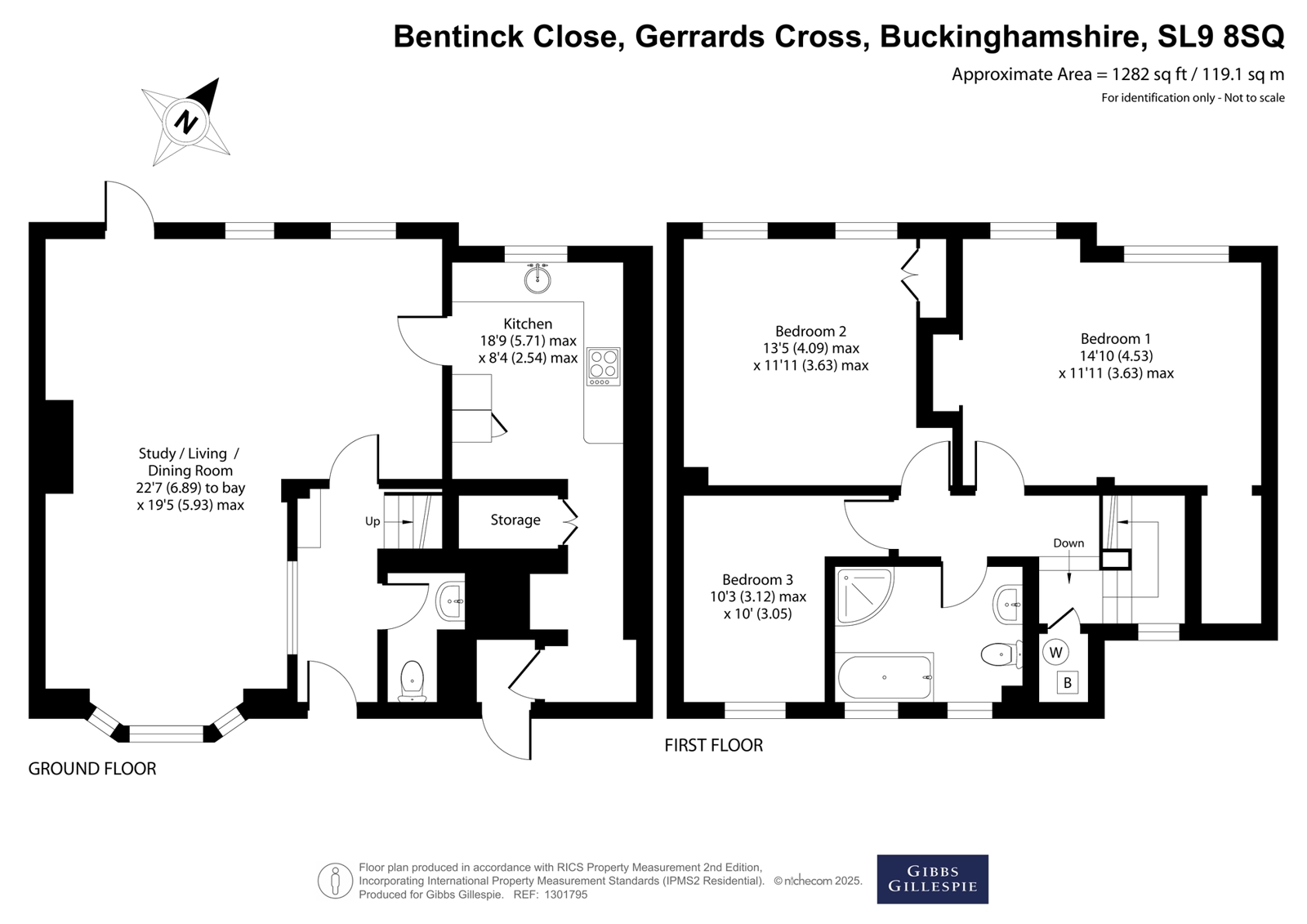 7, Bentinck Close, Buckinghamshire floorplan