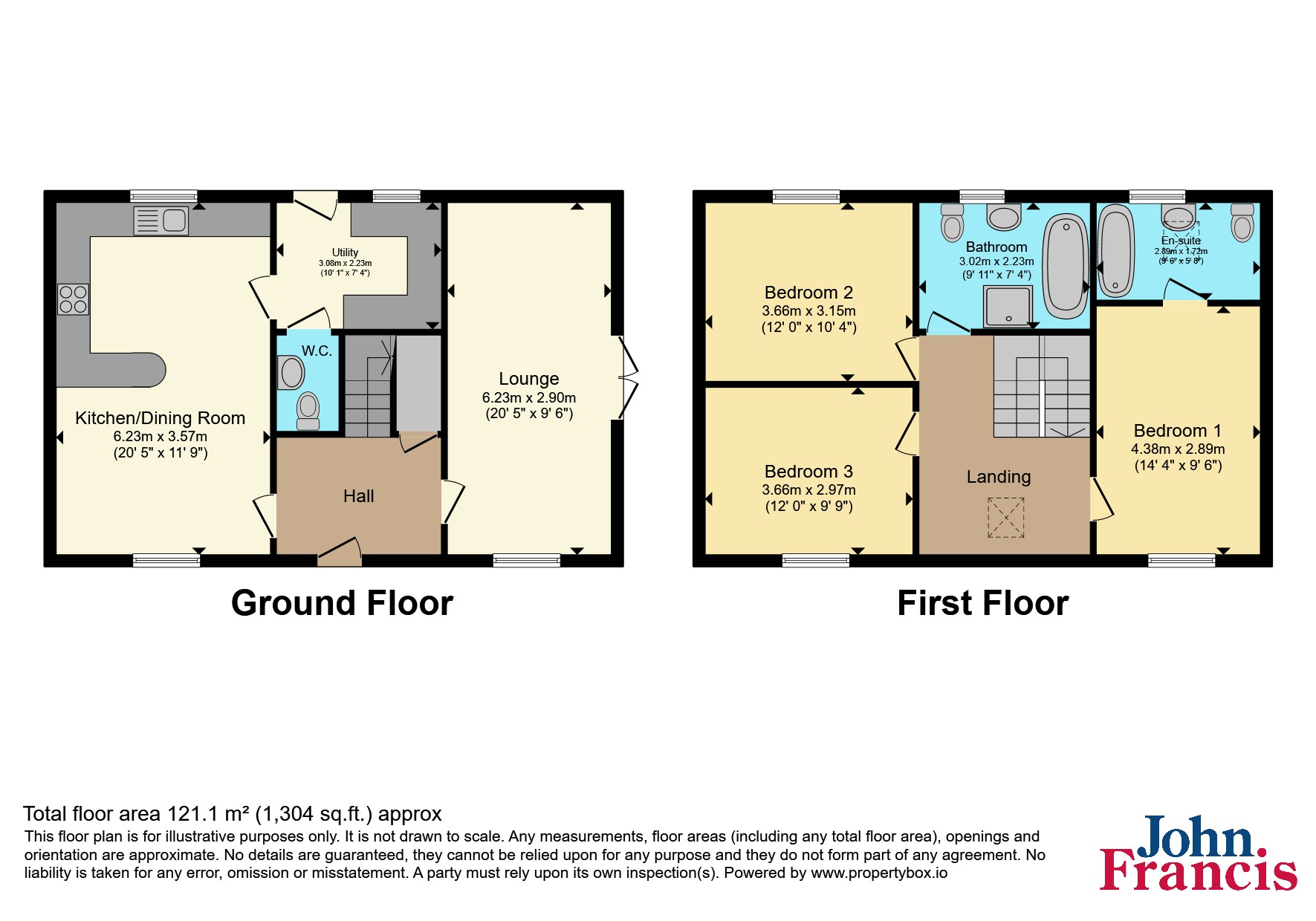 Ty Landsker, 1B,, Castle Close, Haverfordwest floorplan