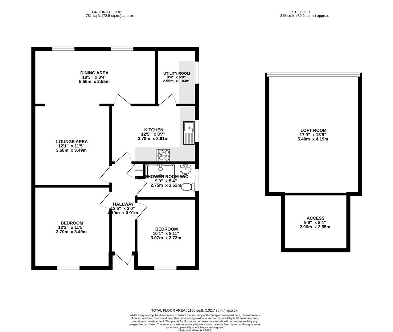 15, Rochester Road, Rochester floorplan