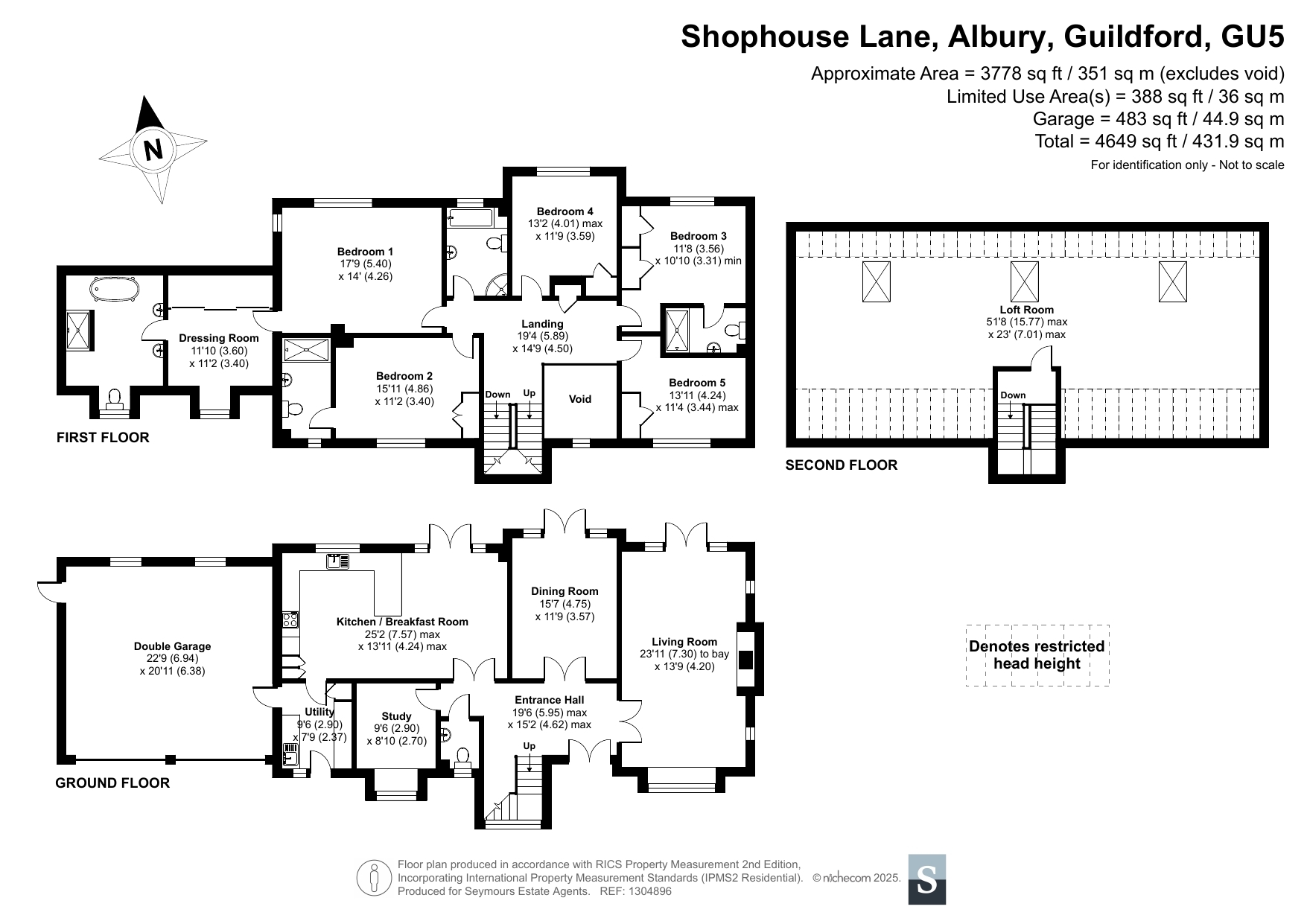 Treetops, Shophouse Lane, Albury floorplan