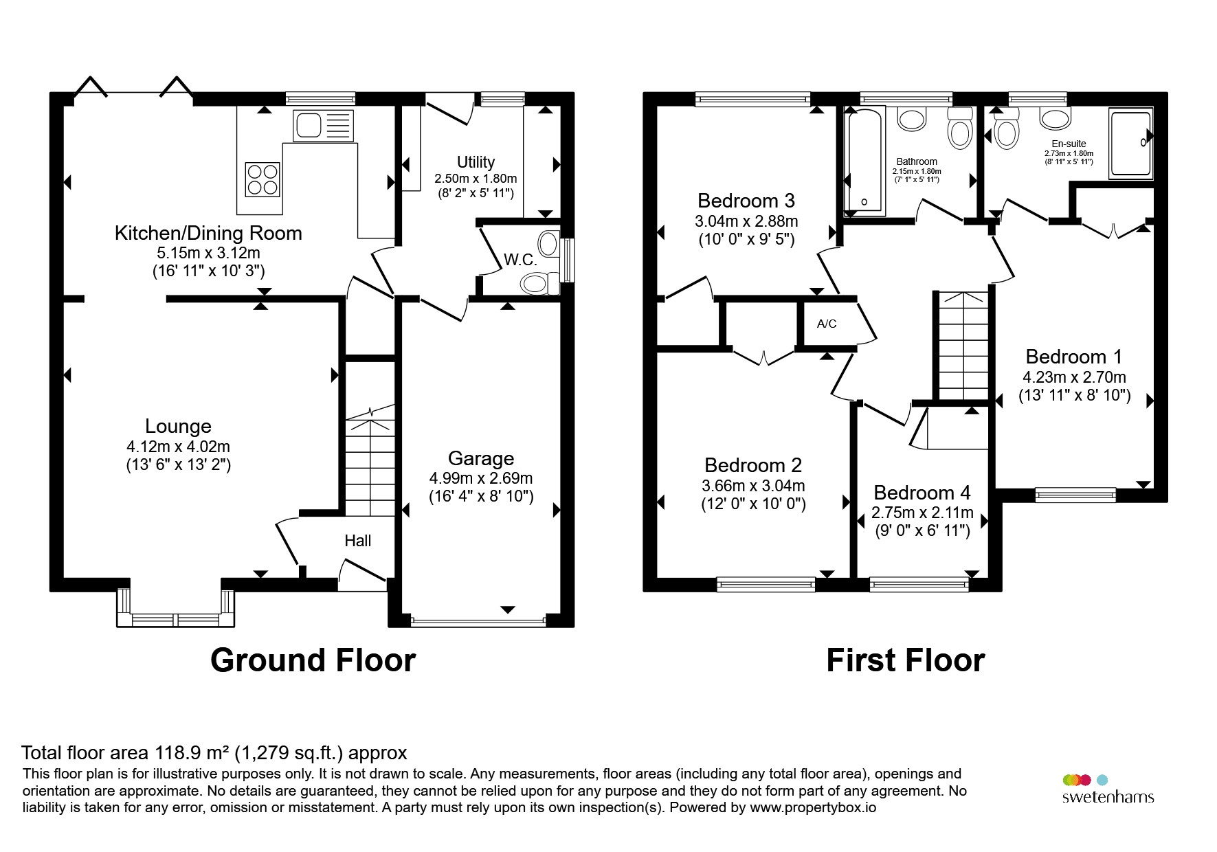 6, Lavender Drive, Northwich floorplan