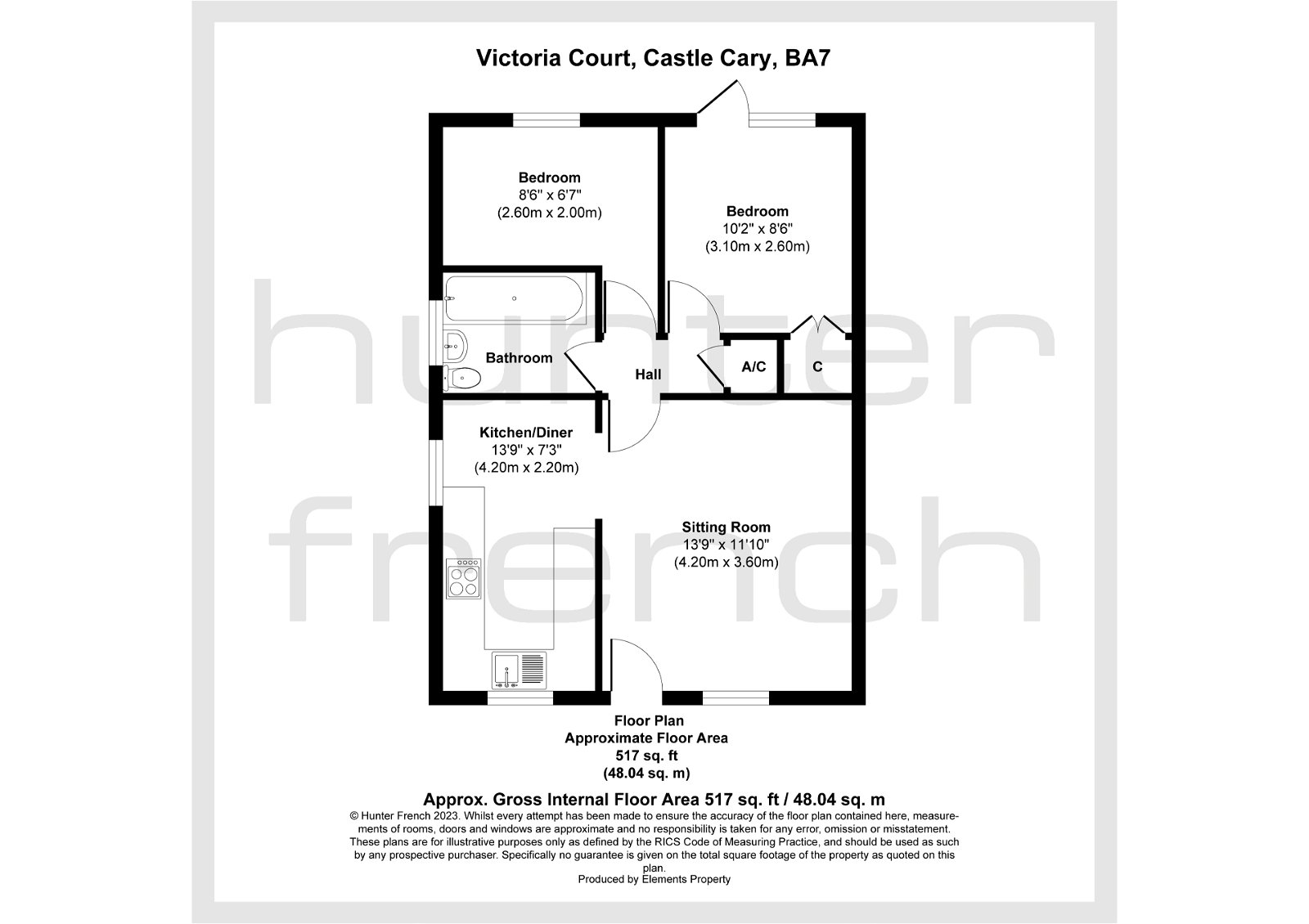 Station Road, Castle Cary BA7, 2 bedroom flat for sale 64861828