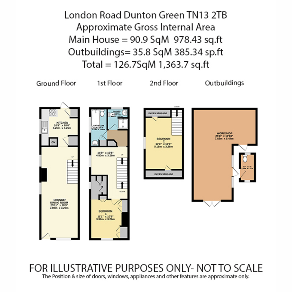 187, London Road, Sevenoaks floorplan