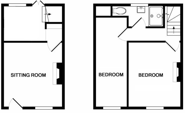 2 Bedrooms Terraced house for sale in Shaw Lane, Milford DE56