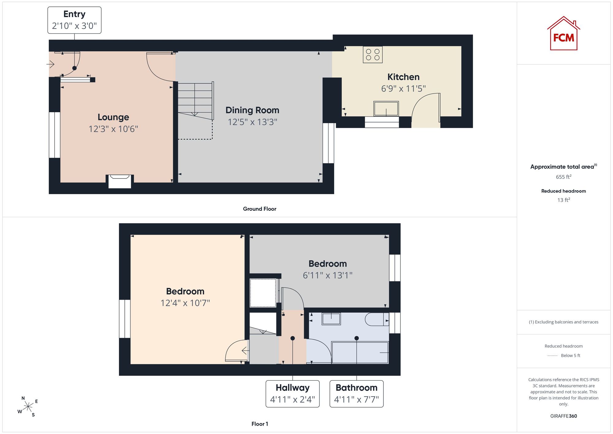 29 Duke Street, Cleator Moor floorplan
