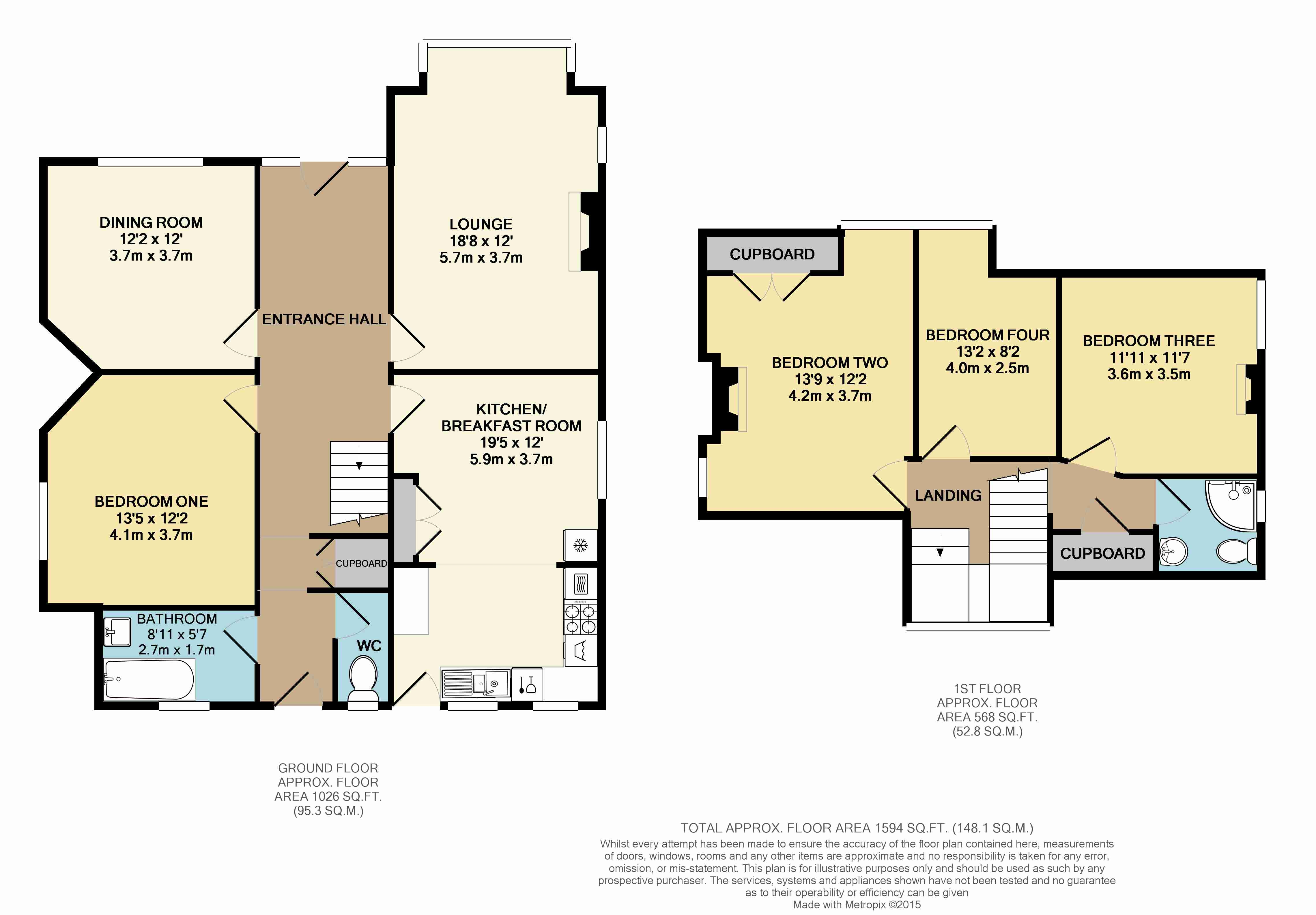 4 Bedrooms Detached house for sale in Hill View, Henleaze, Bristol BS9