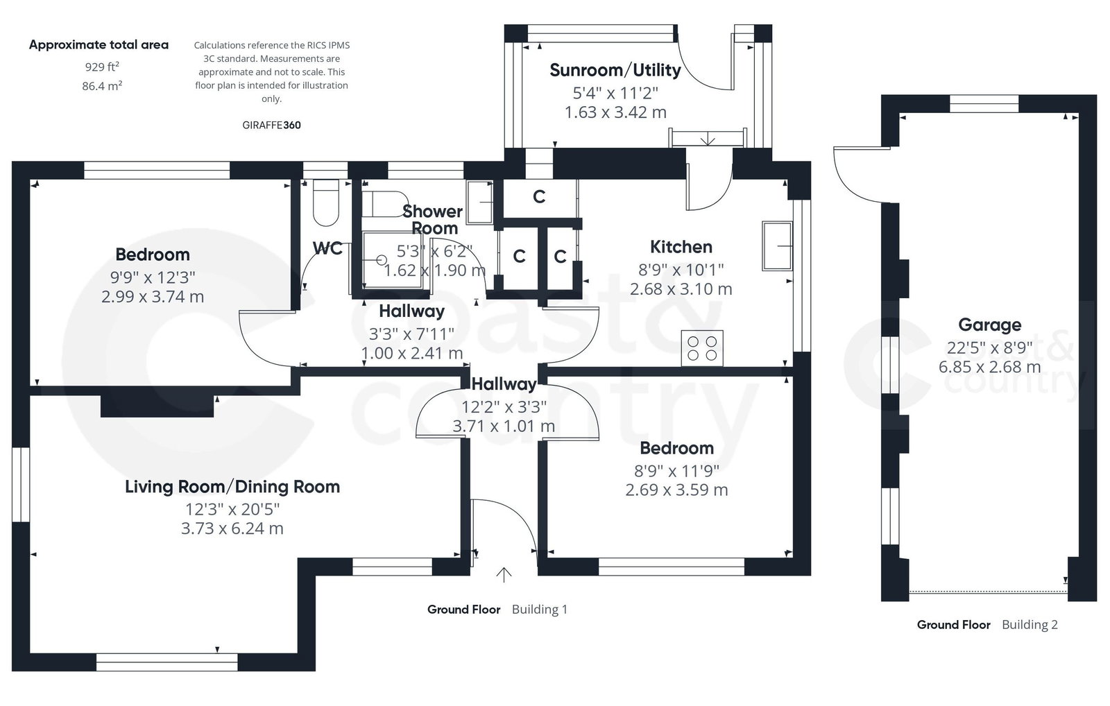 11, Roborough Gardens, Newton Abbot floorplan