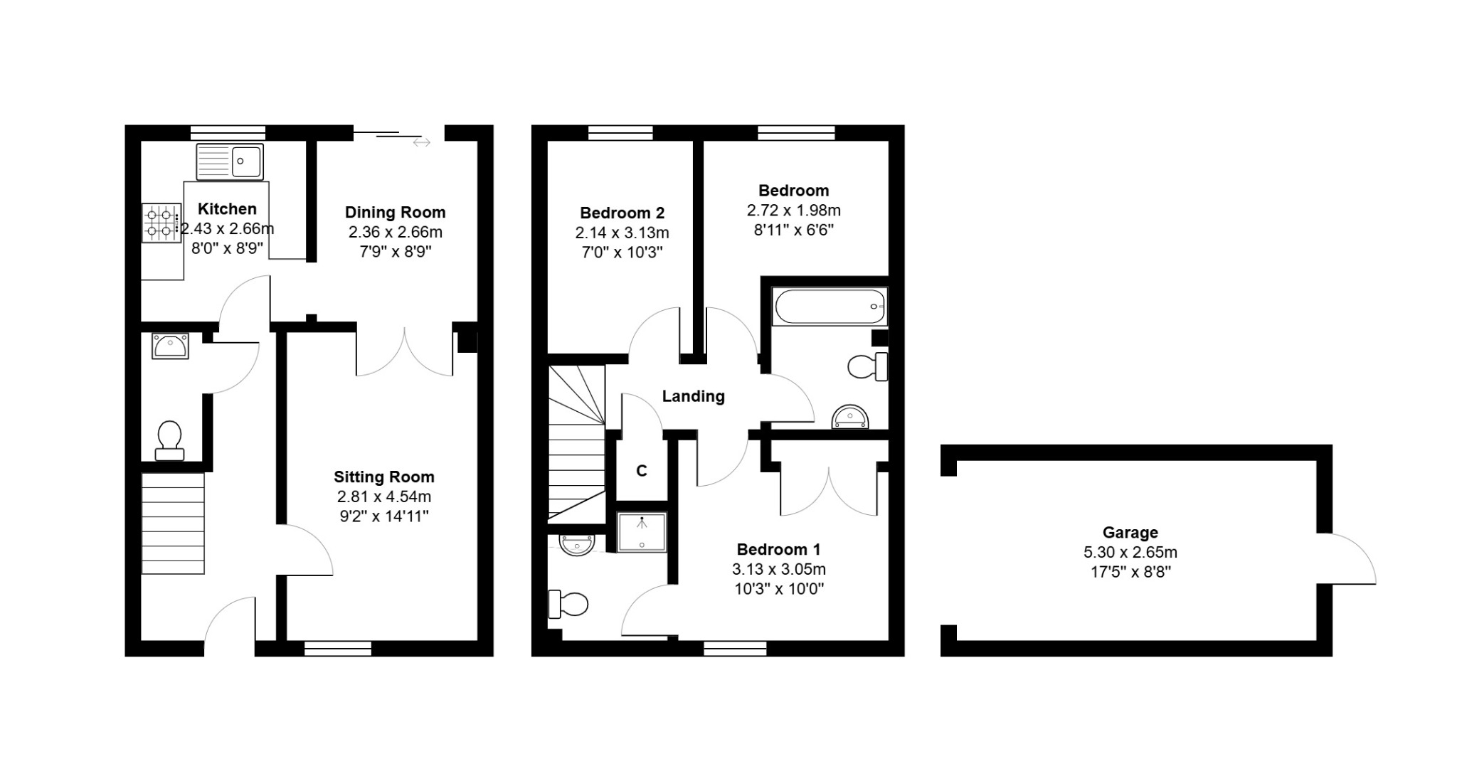 18, Owen Cole Close, King's Lynn floorplan