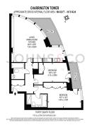 Apartment 1006 Charrington Tower 11, Biscayne Avenue, London floorplan